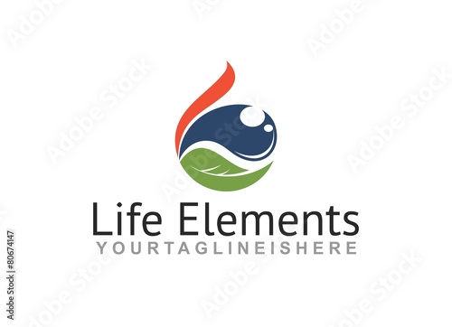 Life Elements - Logo Template