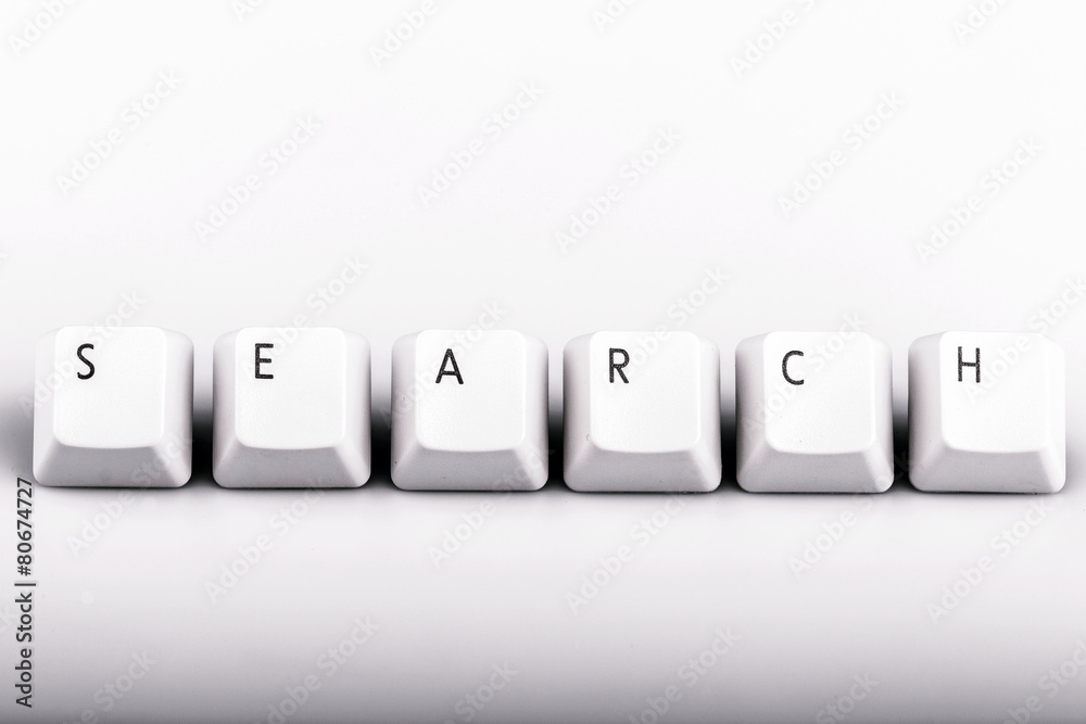 text search formed with computer keyboard keys on white backgrou text search formed with computer keyboard keys on white backgrou