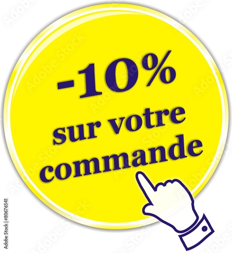 bouton -10 sur votre commande