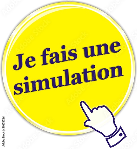 bouton faire une simulation