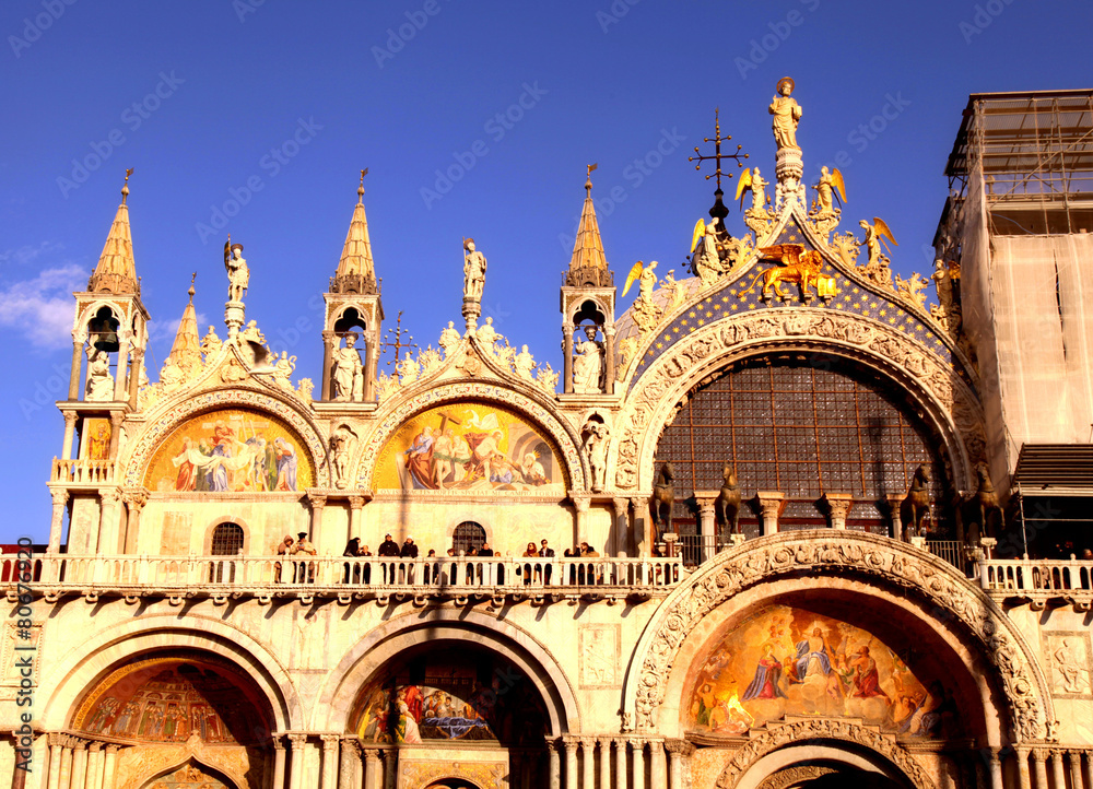 The Patriarchal Cathedral Basilica of Saint Mark,  Venice, Italy