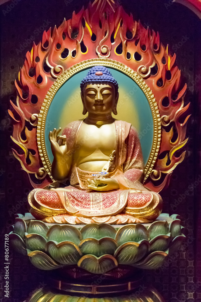 Obraz premium Buddha Tooth Relic Temple