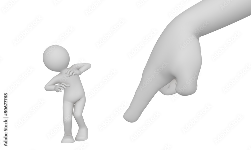 3d giant finger order small man 3d giant finger order small man