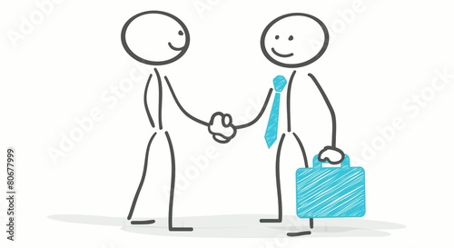 business handshake ani