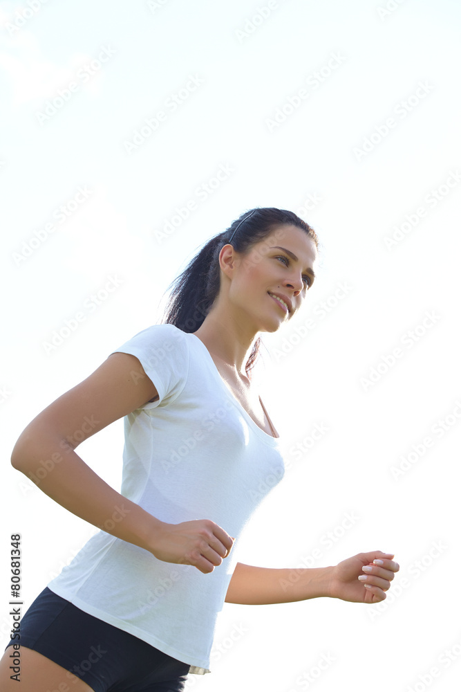 running woman running woman