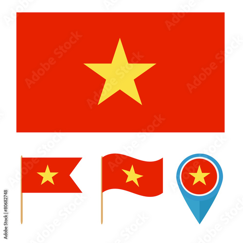 Vietnam, country flag