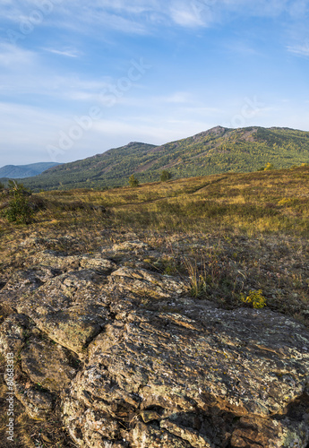 Республика Башкирия. Уральские горы в начале осени. © sachkov