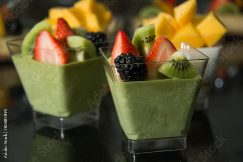 Matcha Panna Cotta photo