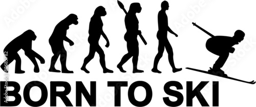 Ski Downhill Evolution