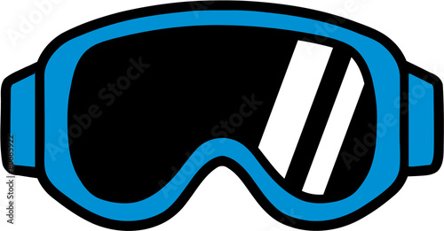 Ski Goggle Pictogram