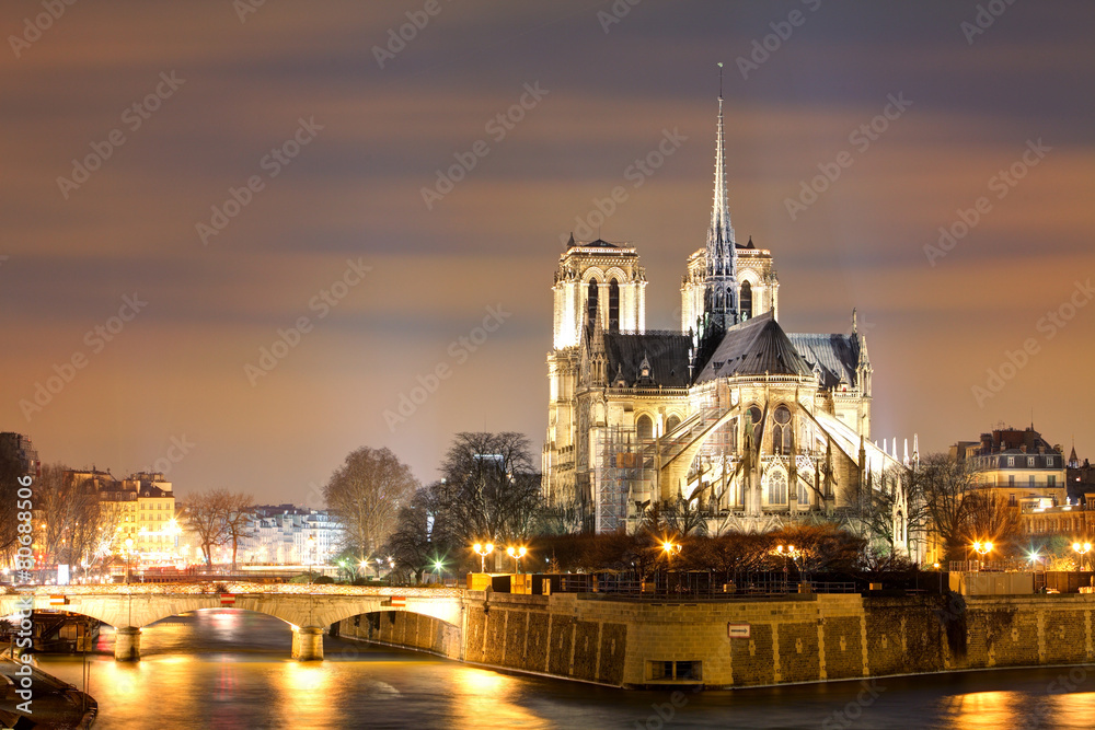 Naklejka premium Paris - Notre Dame