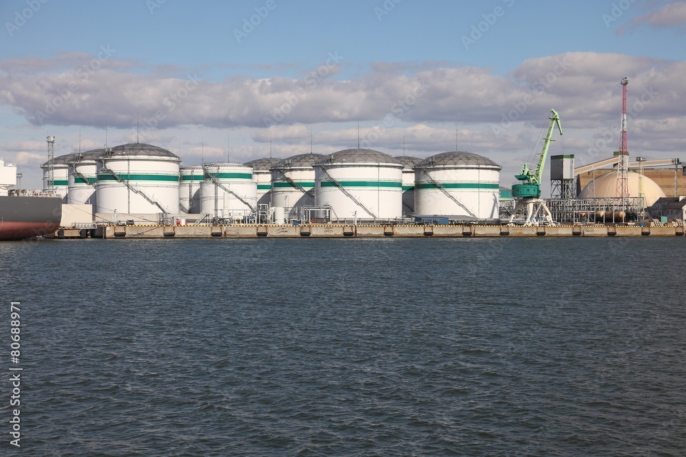 Fototapeta premium Oil Port