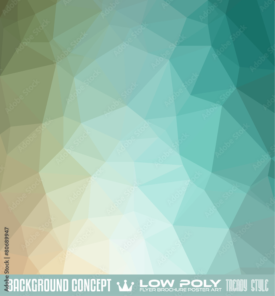 Low Poly Art background for your polygonal flyer Low Poly Art background for your polygonal flyer