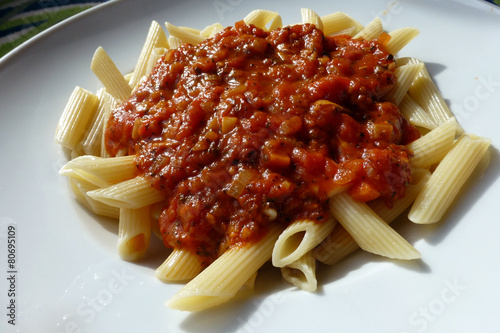 Penne mit Tomatensoße