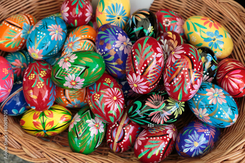 Background with Easter Eggs © wjarek