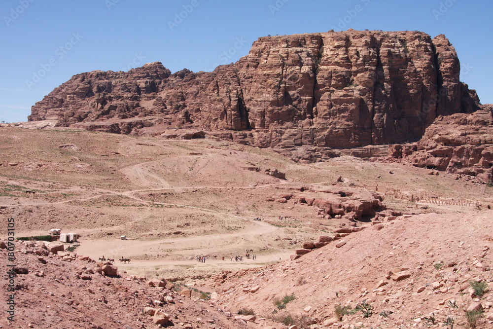 Im Tal von Petra, Jordanien