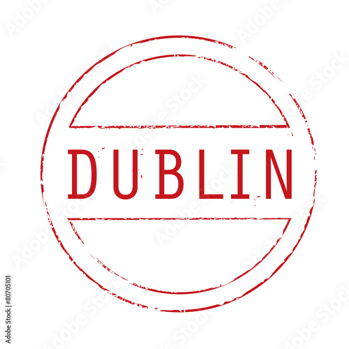Photography Vector stamp of dublin