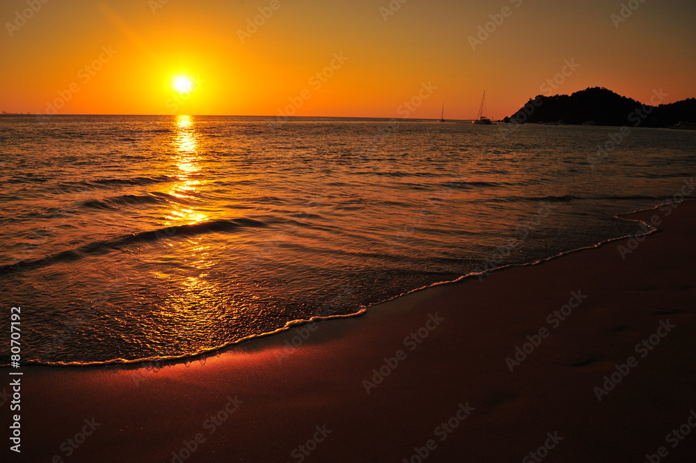 Sea Sunset Backgrounds