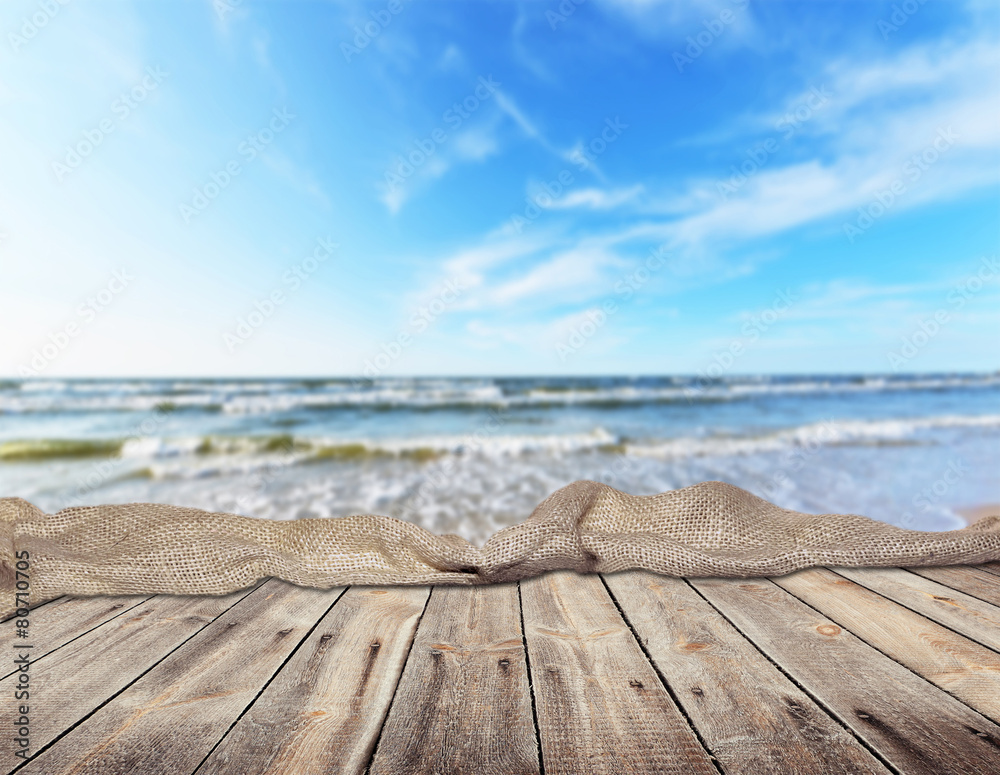 Fototapeta premium empty table for product display monatges