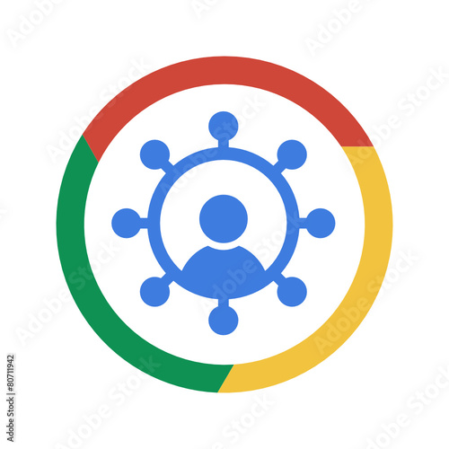 Vector Chrome Icon