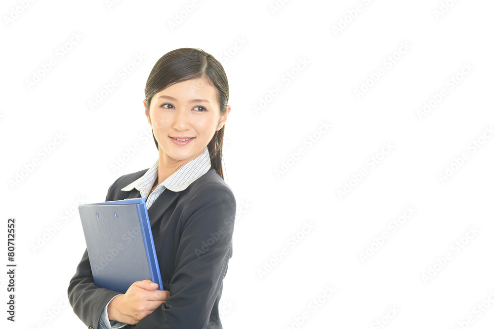 笑顔の女性 笑顔の女性