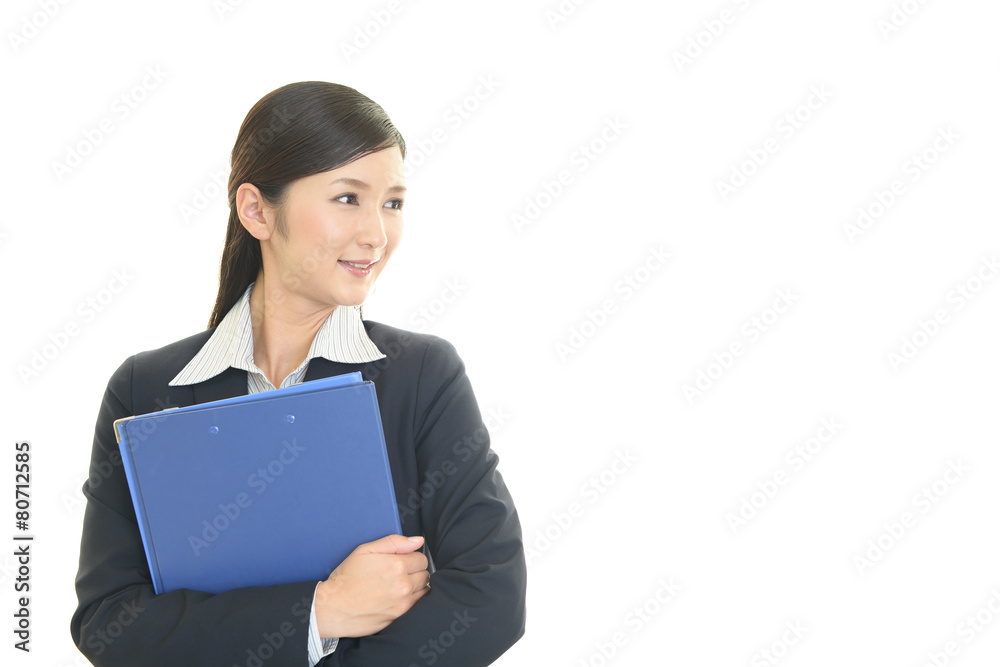 笑顔の女性 笑顔の女性