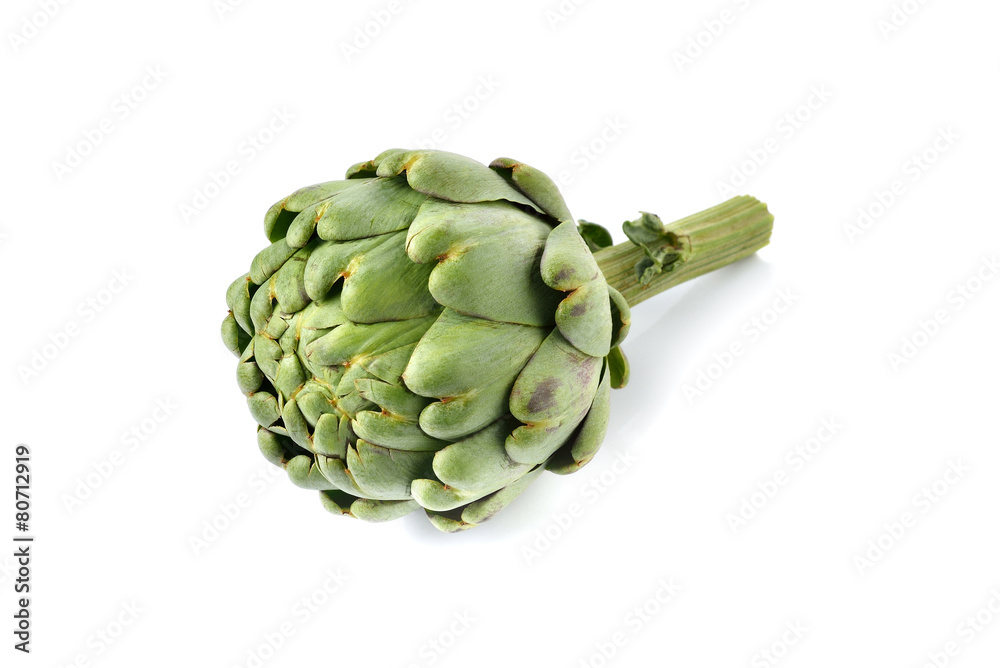 Obraz premium artichoke isolated on white background