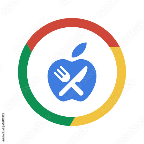 Vector Chrome Icon