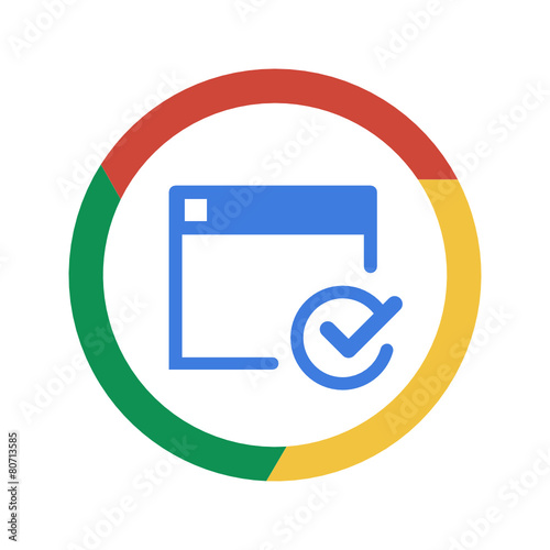 Vector Chrome Icon © NYHMAS