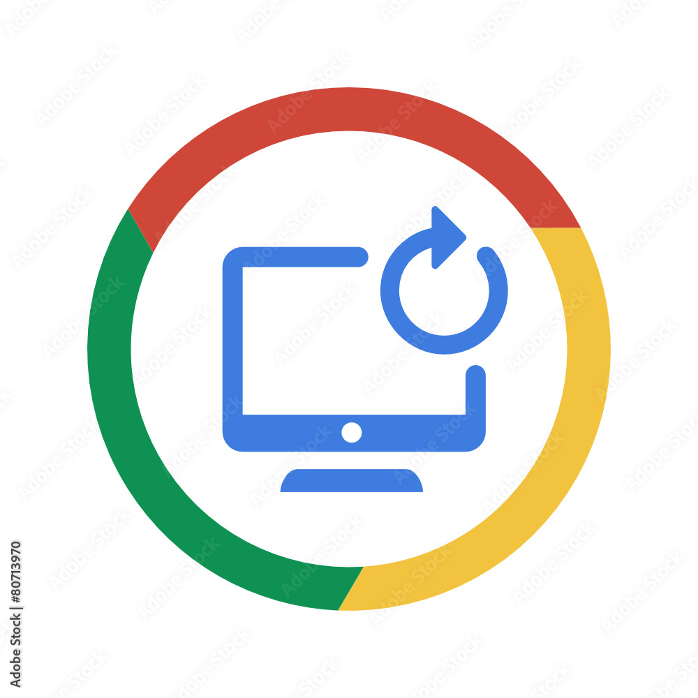 Vector Chrome Icon Vector Chrome Icon