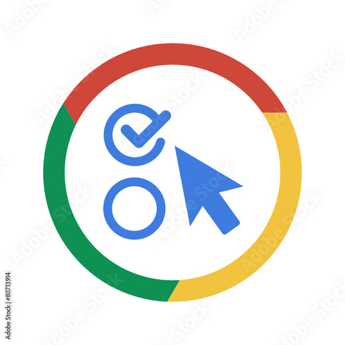 Vector Chrome Icon