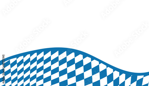 Hintergrund Oktoberfest geschwungen Raute