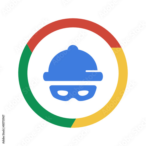 Vector Chrome Icon