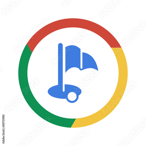 Vector Chrome Icon