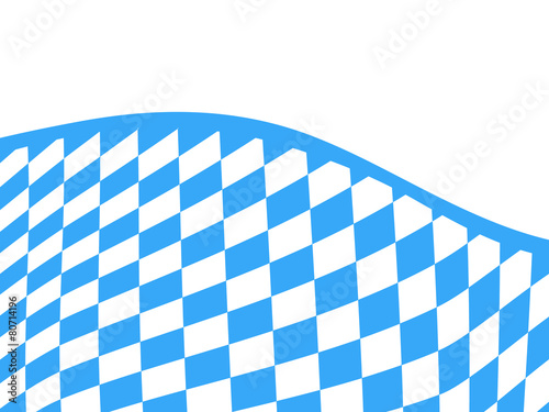 Hintergrund Oktoberfest Bayern bayrisch Rauten blau