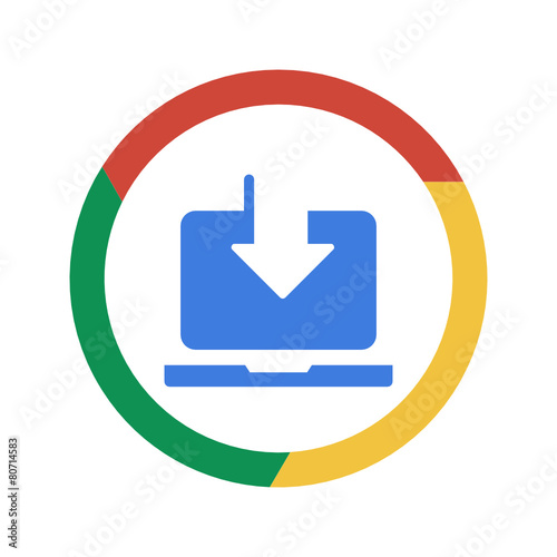 Vector Chrome Icon