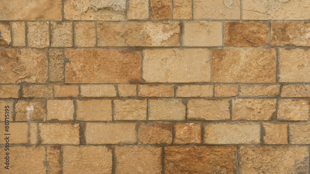 Obraz premium Rustikale Steinmauer