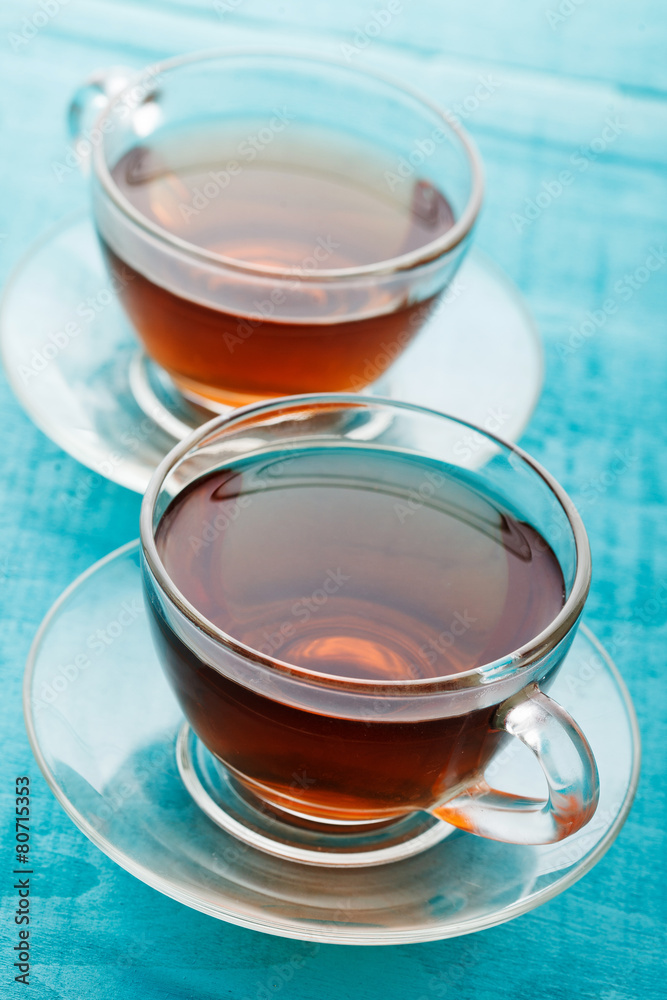 Fototapeta premium Two cups of tea