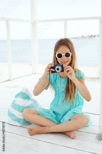 Child at the beach