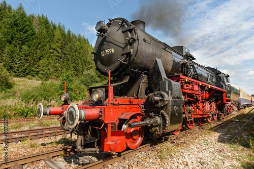 Dampflokomotive im Schwarzwald