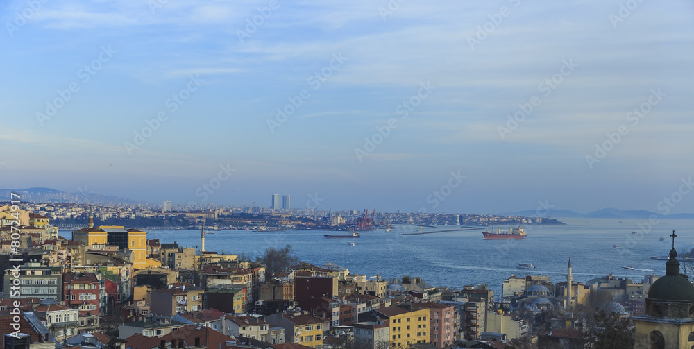 Golden Horn and the Bosphorus