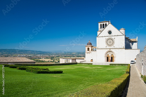 Basilica Church of St. Francesco d'Assisi. Umbria. Italy.