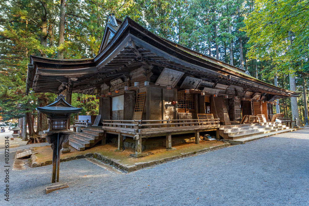 Danjo Garan Temple at Mt. Koya, Wakayama, Japan Danjo Garan Temple at Mt. Koya, Wakayama, Japan