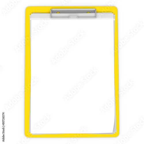 3d yellow pad holder