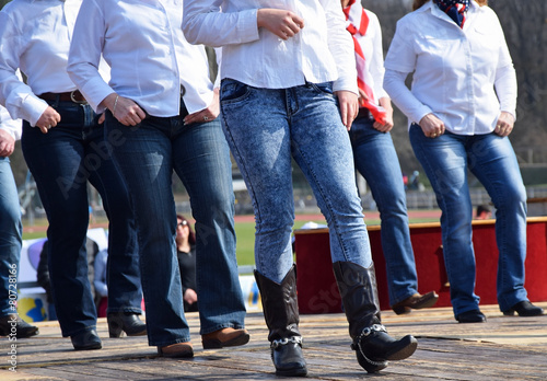 Western dancers