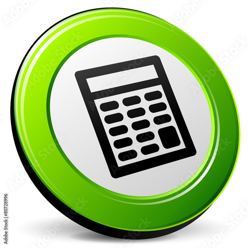 calculator 3d icon