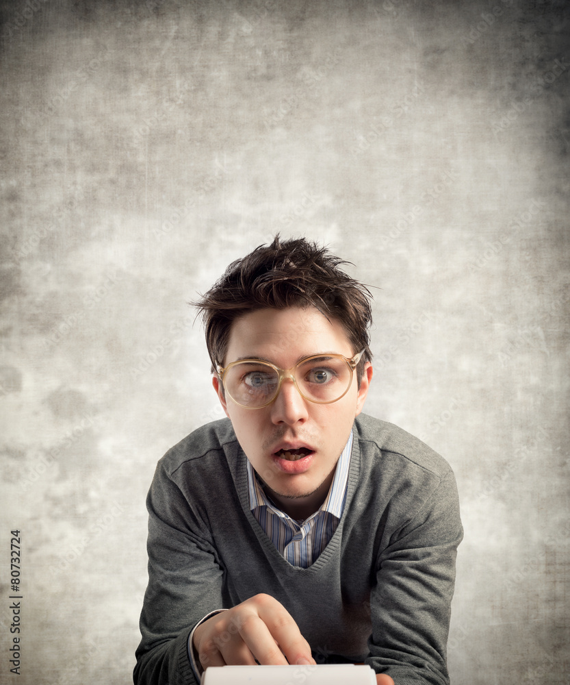 Fototapeta premium Young accountant