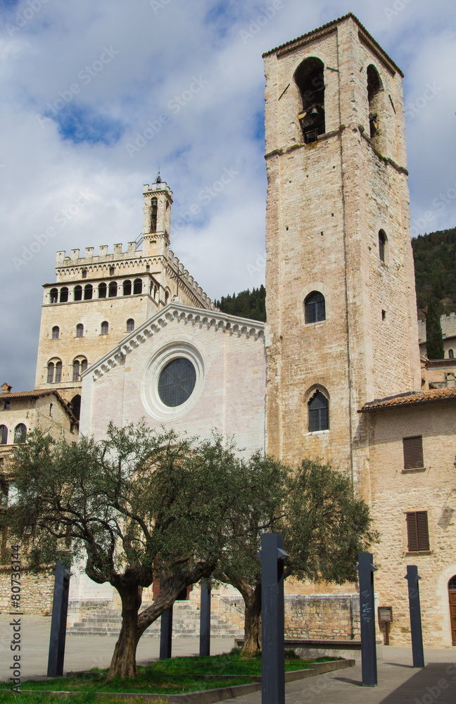 Chiesa di San Giovanni e Palazzo dei Consoli a Gubbio