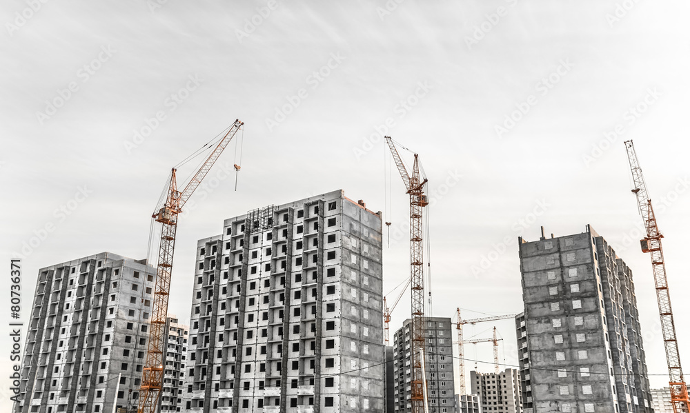 Fototapeta premium Construction Site