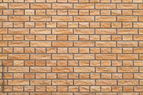 茶色のレンガの背景 Brown brick background